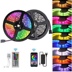 1-30m LED Stripe RGB Leiste Streifen 5050 Band Wasserdicht IP65 Lichterkette 12V