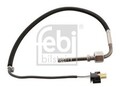 Febi Bilstein 100825 Sensor, Abgastemperatur Sensor, Abgastemperatur für