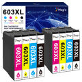 Druckerpatronen für Epson 603 XL XP2155 XP3150 XP4150 XP4155 XP4150 WF-2840 2870