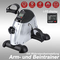 Heimtrainer Arm und Beintrainer Pedaltrainer Fitness Mini Bike Trimmrad LCD