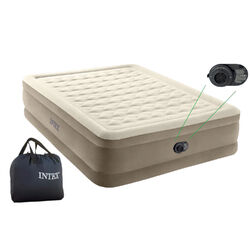 Intex Luftbett Pumpe Gästebett Luftmatratze selbstaufblasend 152x203x46cm 64428