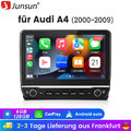 Android 13 Autoradio GPS Navi WIFI SWC DAB BT Für Audi A4 00-2009 6+128G Carplay