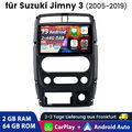 Für Suzuki Jimny SN 2005-2019 9" Android 13 Autoradio GPS Navi WIFI Bluetooth FM