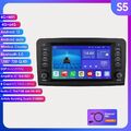 Android 12 CarPlay Autoradio GPS 4+64GB für Mercedes Benz M-Klasse W164 GL X164