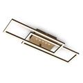 Briloner LED Deckenleuchte mit LED-Dots braun-gold 1xLED 30W 56x18cm