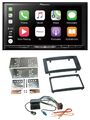 Pioneer 2DIN MP3 USB DAB DVD Bluetooth Autoradio für VW Touareg T5 Caravelle Mul