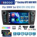 Für BMW 3er E90 E91 E92 E93 DAB+ Autoradio Android 13 Carplay GPS RDS WIFI +Kam