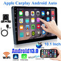 10.1" Android 13 Autoradio mit CarPlay GPS Navi WiFi BT RDS 2+32GB 2Din + Kamera