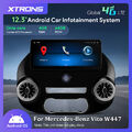 12.3'' HD Autoradio Android 8-core Car Play GPS Navi 64GB für Mercedes-Benz W447