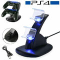 Für PS4 Playstation4 Ladestation Dockingstation USB Dual Controller Charger LED