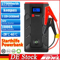 Auto KFZ Starthilfe Jump Starter 27000mAh 1000A Ladegerät Booster Powerbank DE