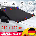 Scheibenabdeckung XXL mit Magnet Auto Frontscheibenabdeckung Winter Frostschutz