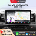 128GB Android 13 Autoradio Für VW T5 Multivan GPS Navi Apple Carplay NAVI DAB+FM