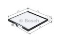 BOSCH 1 987 432 164 Innenraumfilter Filter Pollenfilter für HYUNDAI KIA