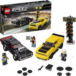 LEGO 75893 Speed Champions 2018 Dodge Challenger SRT Demon + 1970 Dodge Charger