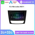 Für Mercedes Benz Klasse E/CLS W211 W219 Wifi 9"Android 12 Autoradio GPS CarPlay