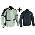 Herren Motorrad Sommer Jacke mit Protektoren Herren Textil Motorrad Jacke Roller