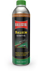 Ballistol BALSIN Schaftöl 500 ml | Schützt Pflege Waffen Glanz Schaftpflege