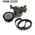 Keilrippenriemensatz SKF VKMA 31223 für VW Audi Seat Skoda Golf VI Scirocco III