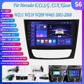 6+64GB Android 12 Autoradio GPS CarPlay RDS Für Mercedes E/CLS/G Klass W211 W219