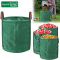 4pcs Gartensack Laubsack Gartenabfallsack 272L Gartentasche Laub Sack Faltbar