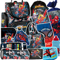 Spiderman  Ranzen Schulranzen Federmappe Tornister 11 Tei XXL Set Schultüte 85cm