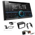 Kenwood DPX-7300DAB Autoradio Bluetooth DAB+ für Fiat Doblo ab 2010 schwarz