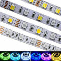 5m LED Stripe 12V 24V RGB RGB+WW RGBW SMD5050 Streifen Band Dimmbar Lichterkette