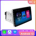 2DIN 10.1 Zoll Android 13 Autoradio mit Apple Carplay GPS NAVI WIFI 4Kern 2+32GB