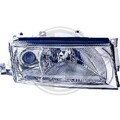1x Diederichs Hauptscheinwerfer H4 H3 Links passend für Skoda Octavia 1 1U5 1.6
