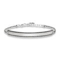 Thomas Sabo Love Bridge Armband Pavè schwarz LBA0009-643-11-L21v (21 cm)