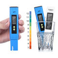 Digital Tester PH+TDS EC Wassertest Meter Messgerät Leitwertmessgerät 0-9990ppm!