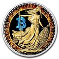 1 UNZE SILBER - BRITANNIA / BITCOIN - NUR 50 STÜCK - SILBERMÜNZE - SILBERBARREN