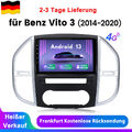10" Android 13 Autoradio Carplay Für Benz Vito W447 14-2020 GPS Navi WIFI 6+128G