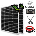 200W 12V Solarpanel Set Solarmodul Solaranlage Komplettpaket Wohnmobile Boot RV