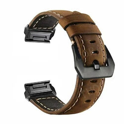 Quick Fit Leder Armband Für Garmin Fenix 7X 7 Solar 6X/6 Pro 5X/5 Plus 3/3 HR DE