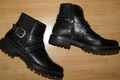 STRADIVARIS Stiefeletten Halbschuhe Boots Leder braun Chelseaboots Stiefel Gr 39