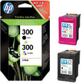 2x HP 300 ORIGINAL TINTE PATRONEN PHOTOSMART C4670 C4680 C4685 C4780 CN637EE