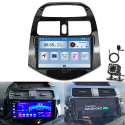 Android 13 Autoradio GPS NAVI WIFI Bluetooth +Kam Für Chevrolet Spark 2010-2014