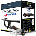 Für VW Passat Alltrack Kombi B7 Typ 3C Anhängerkupplung starr +eSatz 7pol 10-14