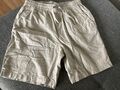 Bermuda Shorts, Herren, H&M, Gr.S relaxed fit, Baumwolle/Leinen