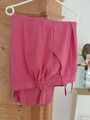 pink Damenhose 3/4 lang Gr.54 gebraucht, sisignora, mit 2 Taschen, Komfortbund