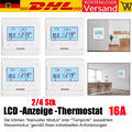 Digital WiFi Thermostat Raumthermostat Fußbodenheizung /Warmwasserbereitung LED