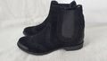 BULLBOXER ECHTLEDER DAMEN STIEFELETTE CHELSEA BOOTS SCHWARZ GR.38 NP 119,90- NEU