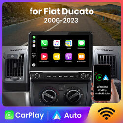 2+64GB Für Fiat Ducato 2006-2023 Android 13 Autoradio Apple CarPlay Nav GPS DAB+