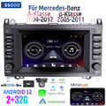 Für Mercedes Benz B Klasse W169 W245 B200 AHD DAB+ Android 12 Autoradio Carplay