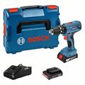 Bosch Akku-Schlagbohrschrauber GSB 18V-21, 2 x 2.0 Ah Li-Ion Akku, 06019H1107