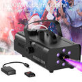 1200W Nebelmaschine RGB 6 LED DJ Party Fog Smoke Nebel Rauchmaschine mit Remote