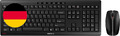 CHERRY STREAM DESKTOP, Kabelloses Tastatur- Und Maus-Set, Eu-Layout (QWERTY), 2,