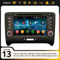 8-Kern Android 13 DAB+ Autoradio Für Audi TT MK2 Navi CarPlay 64GB TPMS USB Wifi